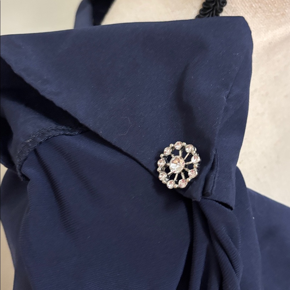 Jessica Howard Dark Blue 3/4 Sleeve Dress size 14 - Picture 4 of 10